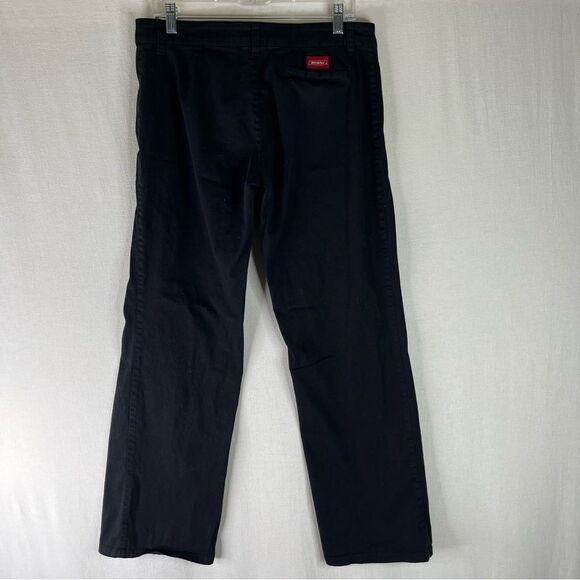 Dickies Pants‎ Juniors Women’s Black Straight Leg Work Stretch Pants 15 - Picture 5 of 8